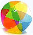 Beach Ball - Translucent Rainbow