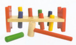 Wooden Pounding Bench