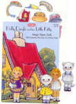 Dolly Dingle and Her Little Kitty Magic Paper Dolls