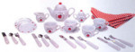 Ladybug Tea Set Basket