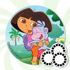 3D Reel Cards - Dora the Explorer