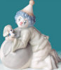 Clown with Bird by Casades