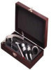 5 Piece Wine Set in Wooden Box by Trudeau