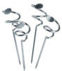 Set of 4 Stainless Steel Cocktail Picks by Trudeau