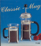 French Press Mug - Chrome Stainless Steel