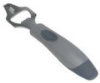 Bottle / Can Opener - Titanium - Blue Santoprene by Trudeau