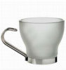 Oslo Caff&eacute; Frosted Espresso Cups - 3 1/2 oz - Set of 2 by Bormioli Rocco