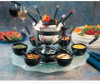 Lazy Susan Complete Glass Fondue Set - 22 Pieces by Trudeau