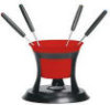 Chocolate Fondue Set - Red - 7 Pieces by Trudeau