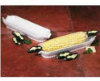 Corn Dish Set - 4 Place Settings - White Porcelain - 12 Pieces by Trudeau