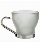 Oslo Caff&eacute; Frosted Espresso Cups - 3 1/2 oz - Set of 2