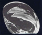 Dolphins - 5.5" X 6.5"