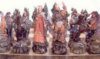Merlin Polyresin Chess Pieces -