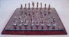 Pewter & Glass Golf Chess Set -