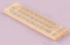 Natural Wood Cribbage Board - 3 Tracks