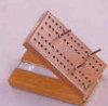 Walnut Cribbage Board - Travel Size