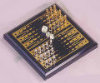 - ZooScape - Miniature Backgammon Set with Plastic Pegs