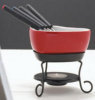 - ZooScape - Heart-Shaped Chocolate Fondue Set - 7 pieces