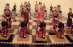 Ancient Chinese Soldiers Chess Pieces