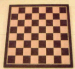 18" Black & White Chess Board