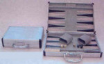 11" Backgammon Set with Carrying Case