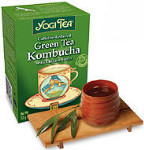Caffeine-Reduced Green Tea Kombucha