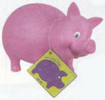 Plastic Piggy Bank