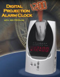 Digital Projection Alarm Clock Radio