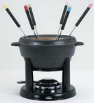 Cast Iron Meat Fondue Set - 10 pieces