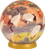 Puzzle Sphere - 3D Pines and Cranes -