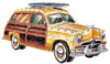 - ZooScape - 1949 Ford Woody Station Wagon - Classic Car Series
