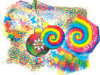 Abstract Prints Metallic Paper - 48 Sheets -