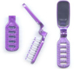 Compact Folding Mirror Brush - Vent Style