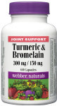 Turmeric and Bromelain - 300 mg / 150 mg