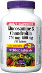 Glucosamine + Chondroitin Sulfate Blend - 750 mg / 600 mg (Extra Strength)