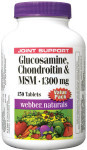 Glucosamine + Chondroitin + MSM - 500 mg / 400 mg / 400 mg
