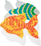Big Huge Fingerpaint Shapes - Fish - Package of 24