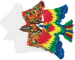 Big Huge Fingerpaint Shapes - Birds - Package of 24