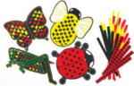 Weaving Mats - Bugs - Package of 24