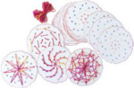 Lace-A-Shape Stringing Discs - 24 Discs