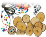 Wood Branch Art Discs - Package of 24