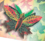 Leaf Glassine Craft Paper - 12 Sheets