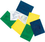 Ocean Fish Rubbing Plates - Package of 6