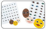 Eyeball Stickers (Large) - Package of 150