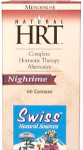 Natural HRT Hormone Replacement Therapy (Menopause Formula) - Nightime