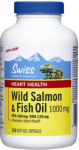 Salmon and Fish Oil Blend - 1000 mg (Wild Atlantic, Standardized)