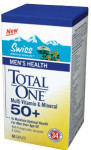 Total One Men 50+ Multi Vitamins and Minerals with Pomegranate, Lycopene & Lutein