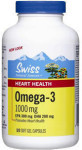 Omega-3 Triple Fish Oil Blend (Pharmaceutical Grade) - 1000 mg - EPA 300mg / DHA 200mg
