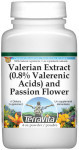 Valerian Extract 0.8% val.ac. and Passion Flower Powder