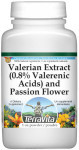 Valerian Extract 0.8% val.ac. and Passion Flower Powder